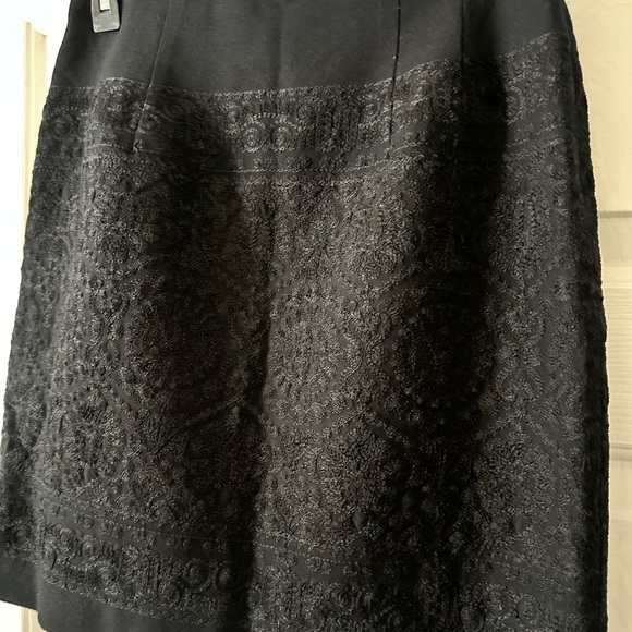 Vintage Black Cynthia Steffe pencil skirt, size 8 - Picture 4 of 6